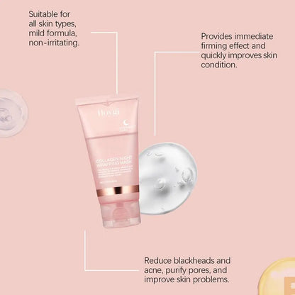 Collagen Night Repair Mask – Smooth, Firm & Youthful Skin Overnight